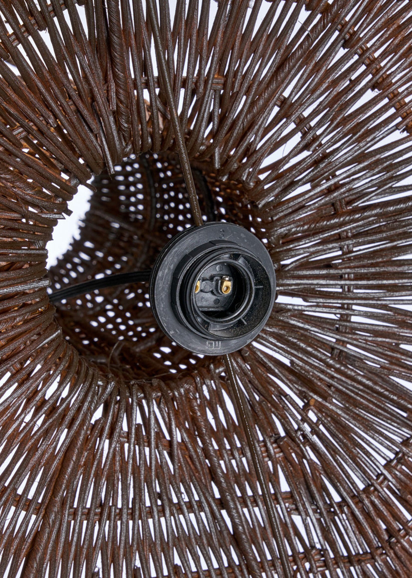 Bazar Bizar Antwerp The Dome Pendant - Dark Walnut - XL