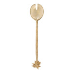 Bazar Bizar Antwerp The Palm Tree Salad Fork - Gold