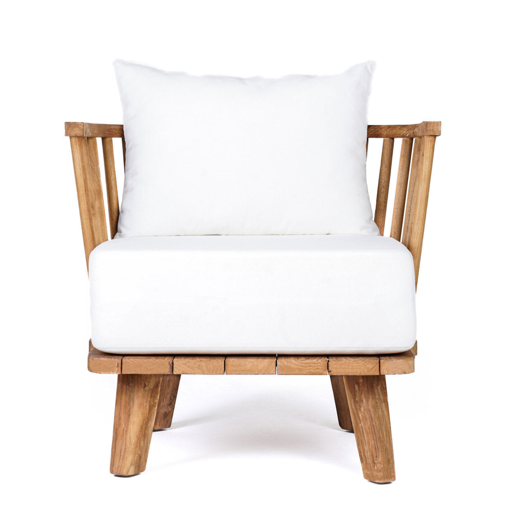 Bazar Bizar Antwerp The Malawi One Seater - Natural White