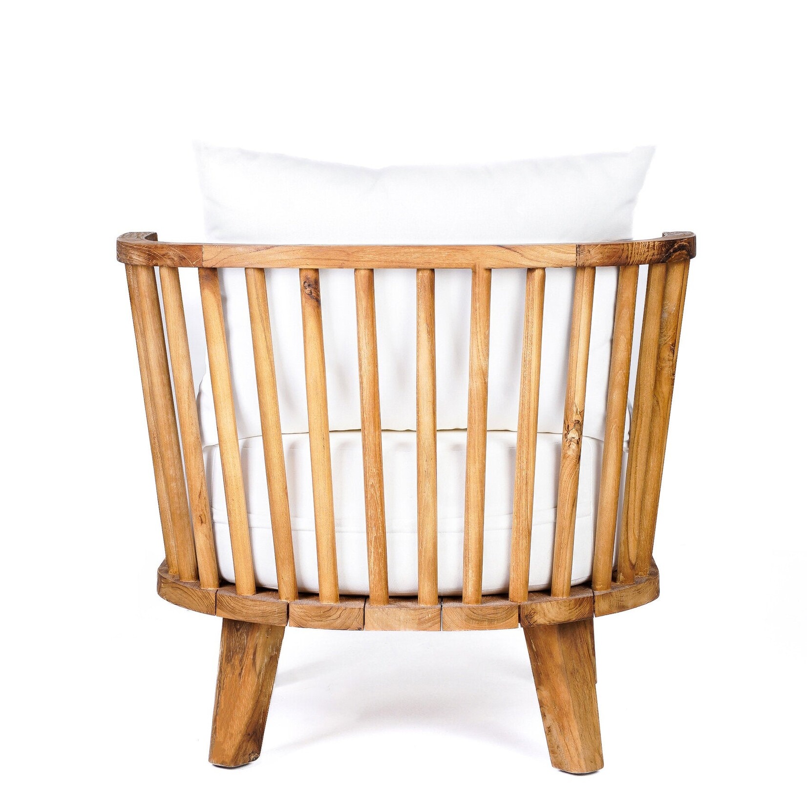 Bazar Bizar Antwerp The Malawi One Seater - Natural White