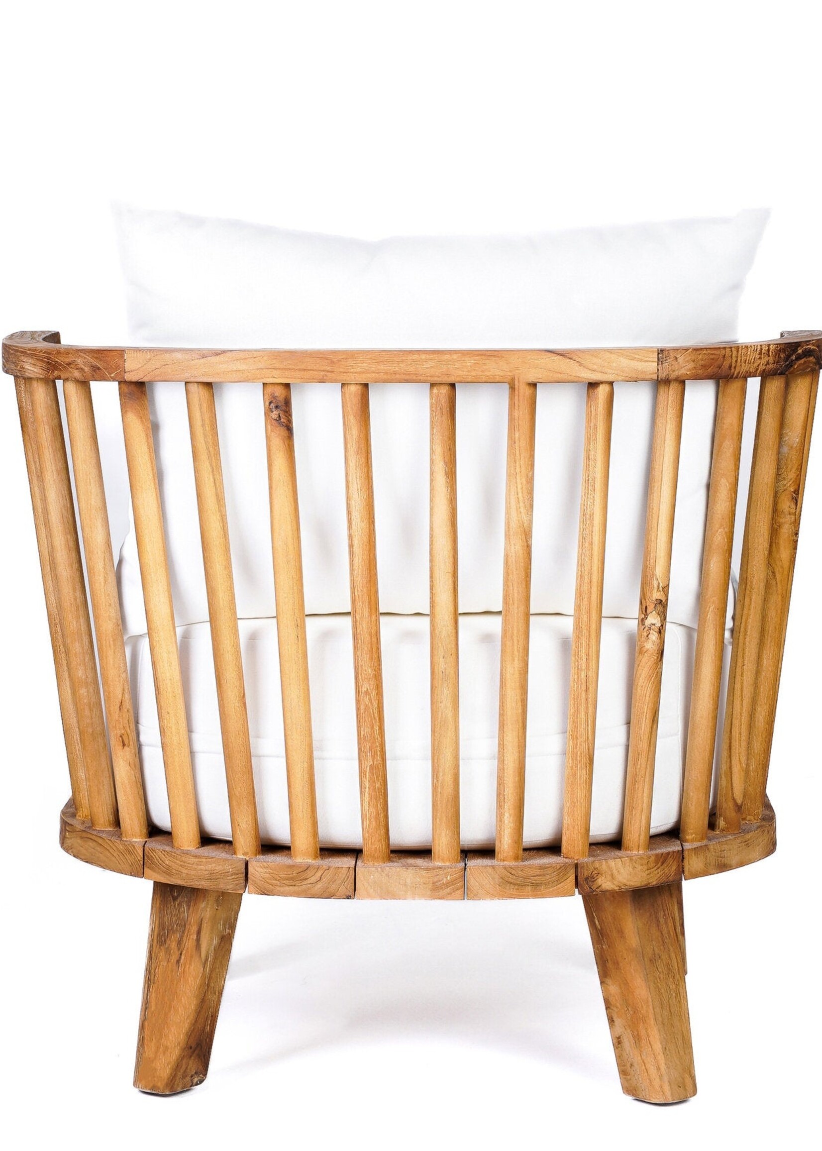 Bazar Bizar Antwerp The Malawi One Seater - Natural White