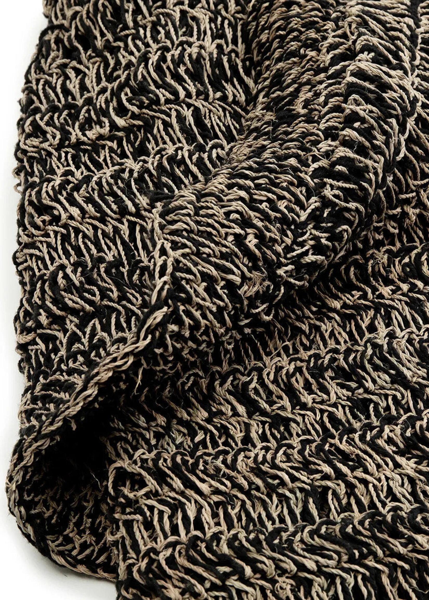Bazar Bizar Antwerp The Seagrass Carpet - Natural Black - 150