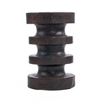 Bazar Bizar Antwerp The Mocha Rings Side Table - Dark Walnut