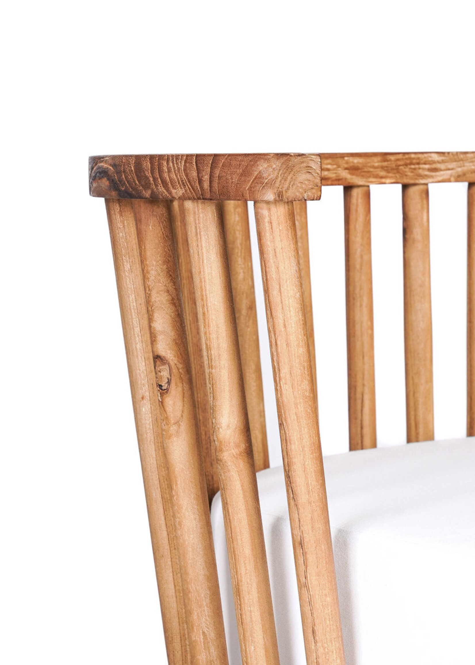 Bazar Bizar Antwerp The Malawi One Seater - Natural White