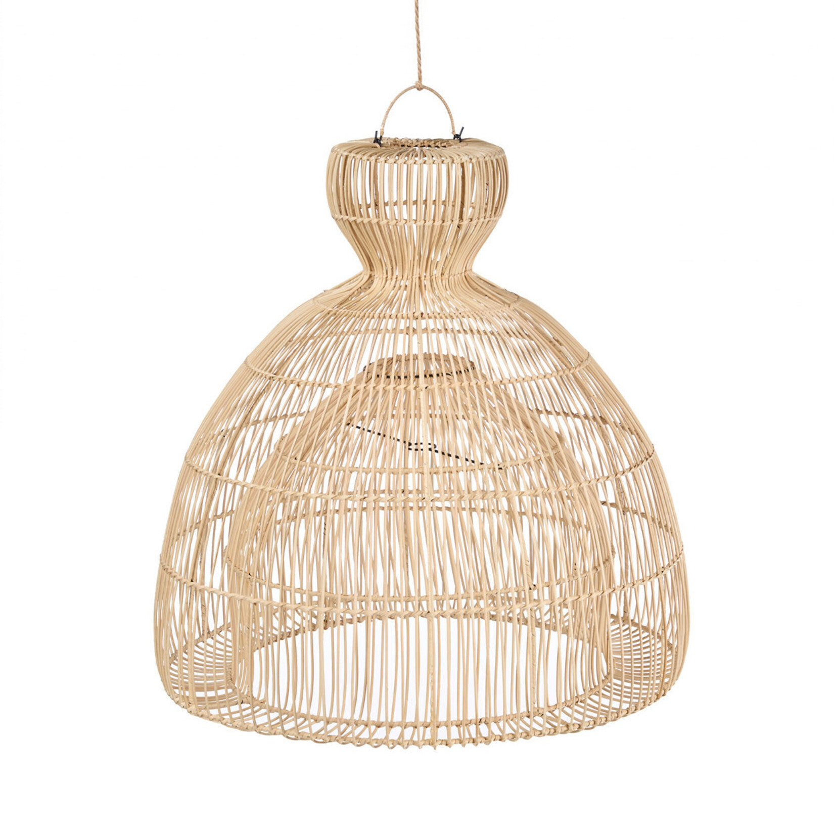 Bazar Bizar Antwerp The Matcha Whisk Pendant - Natural - L