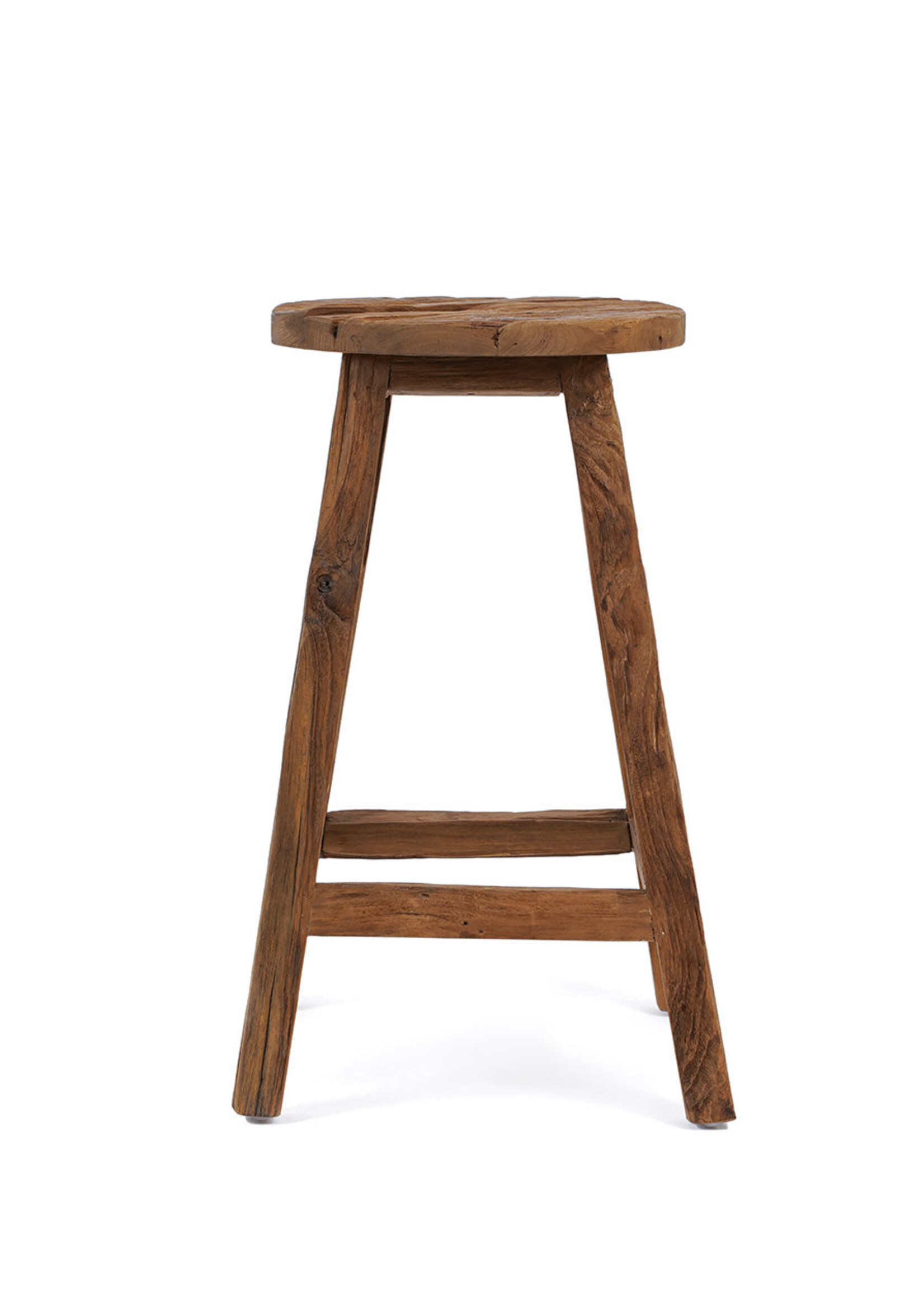 Bazar Bizar Antwerp The Shibori Bar Stool - Natural