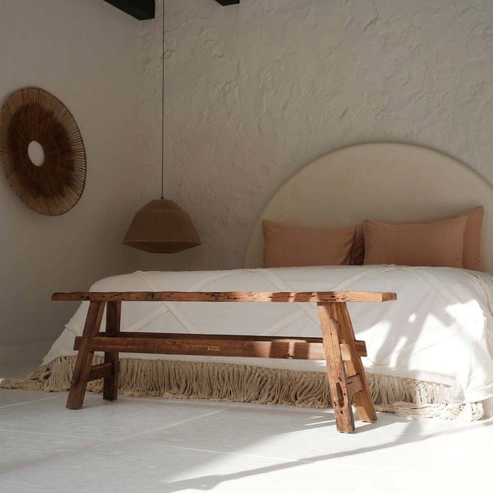 Bazar Bizar Antwerp The Beauteous Rustic Bench - Natural