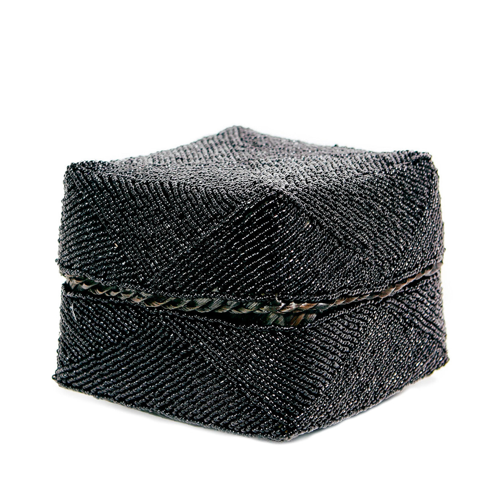 Bazar Bizar Antwerp The Beaded Basket - Black - L