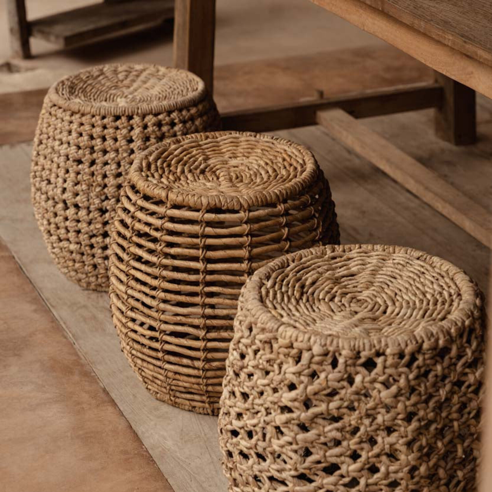 Bazar Bizar Antwerp The Zarkah Stool - Natural