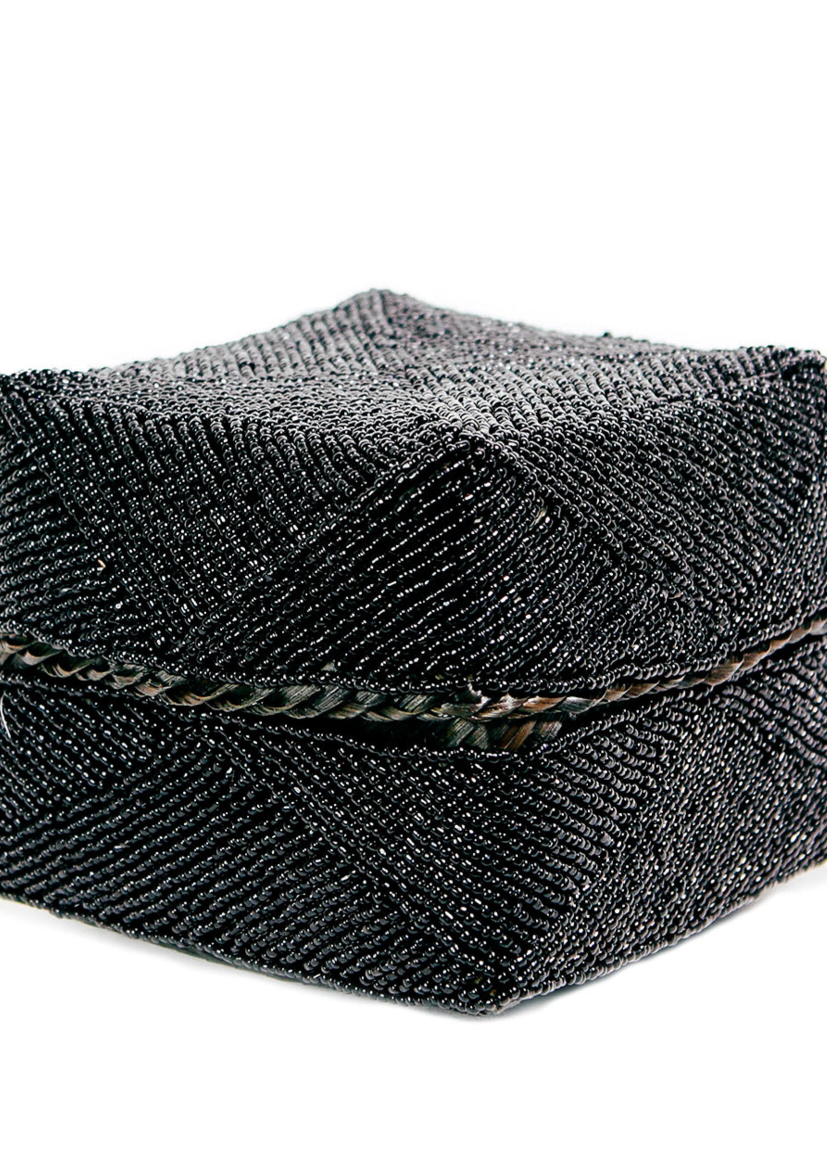 Bazar Bizar Antwerp The Beaded Basket - Black - L