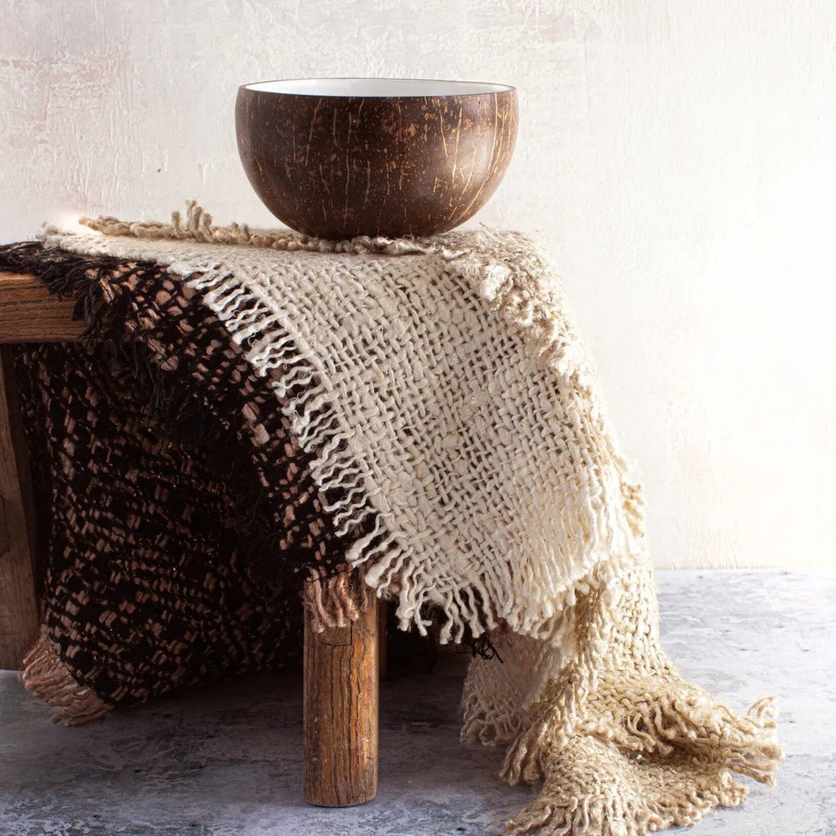 Bazar Bizar Antwerp The Coco Food Bowl - Natural White
