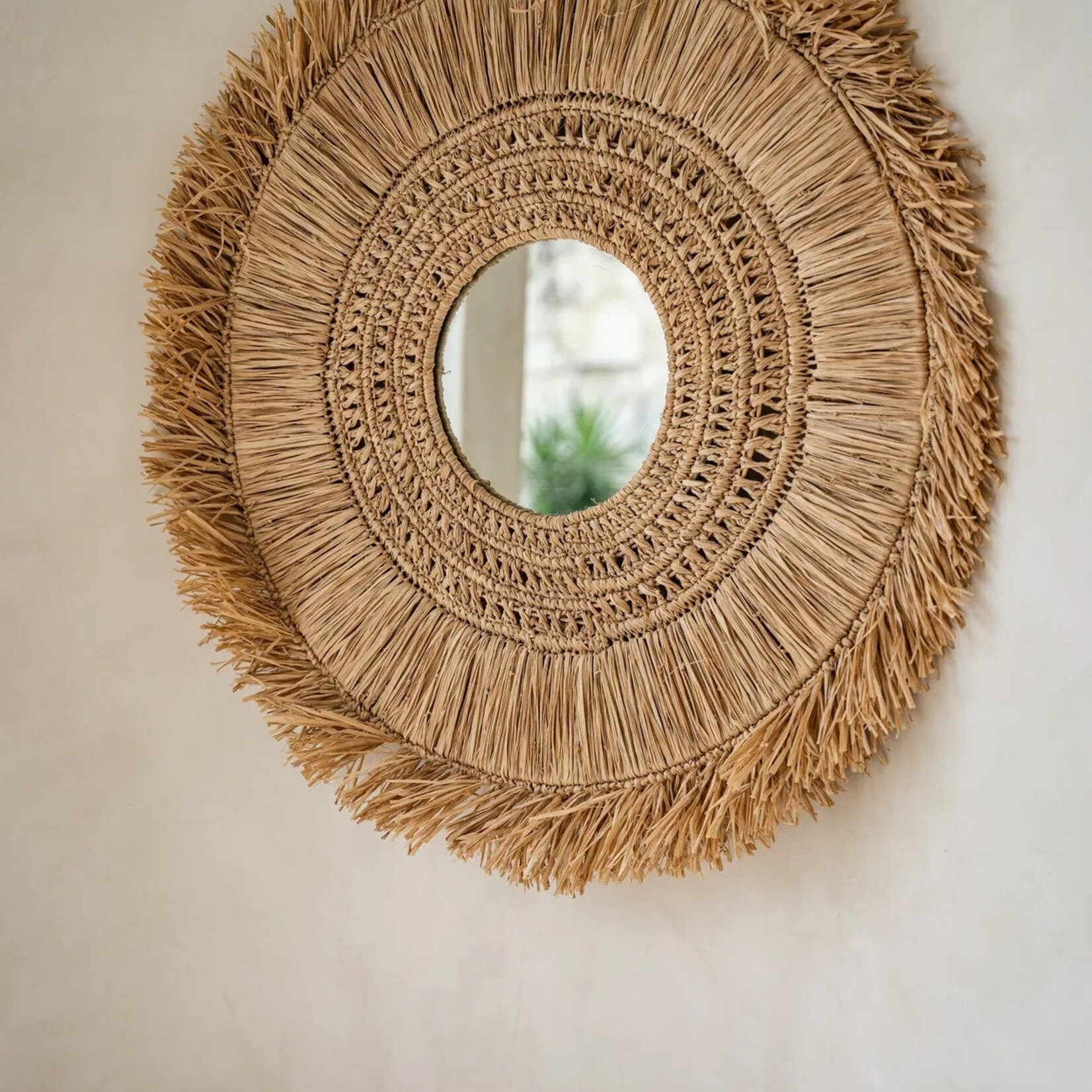 Bazar Bizar Antwerp The Yuki Mirror - Natural - L