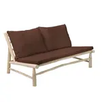 Bazar Bizar The Island Two Seater - Natural Chocolate