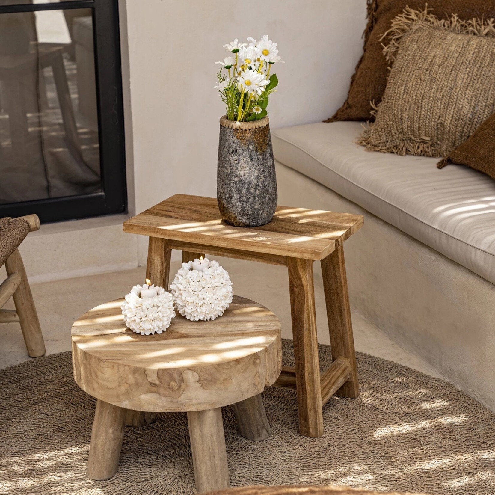 Bazar Bizar Antwerp The Flower Power Candle Holder - L