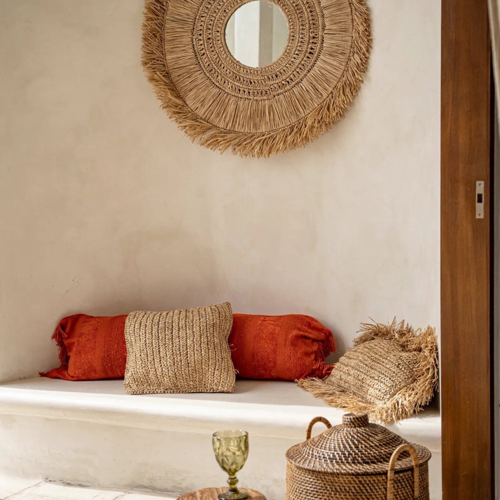 Bazar Bizar Antwerp The Yuki Mirror - Natural - L