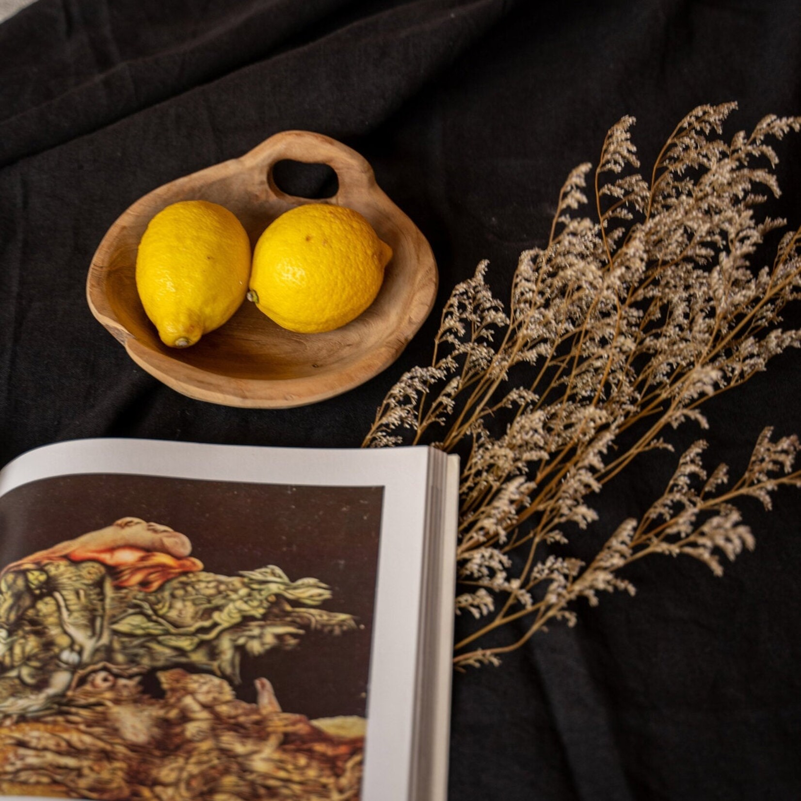 Bazar Bizar Antwerp The Linen Tablecloth - Black - 150x250