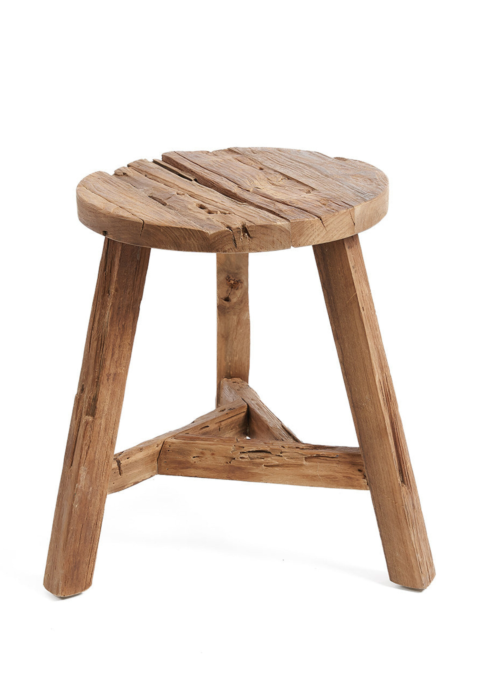 Bazar Bizar Antwerp The Yatai Stool - Natural - L