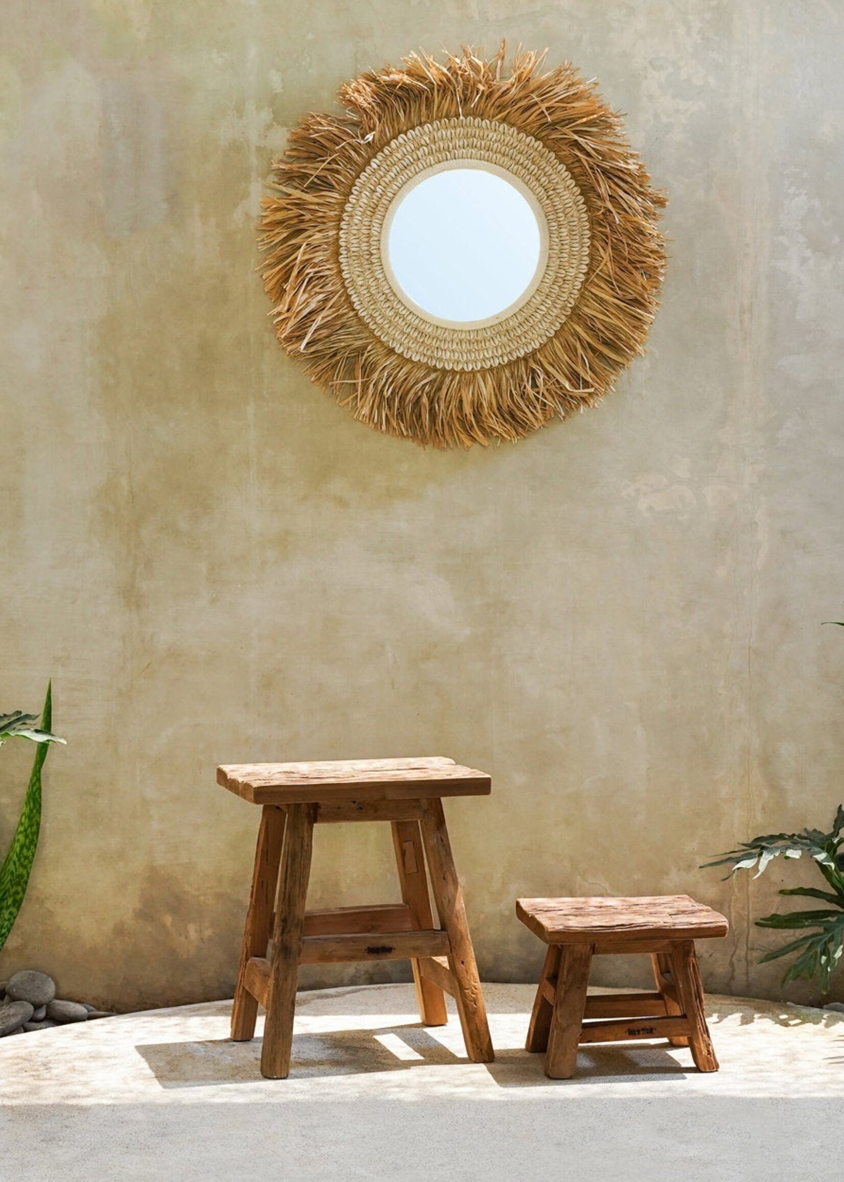 Bazar Bizar Antwerp The Yoke Stool - Natural - S
