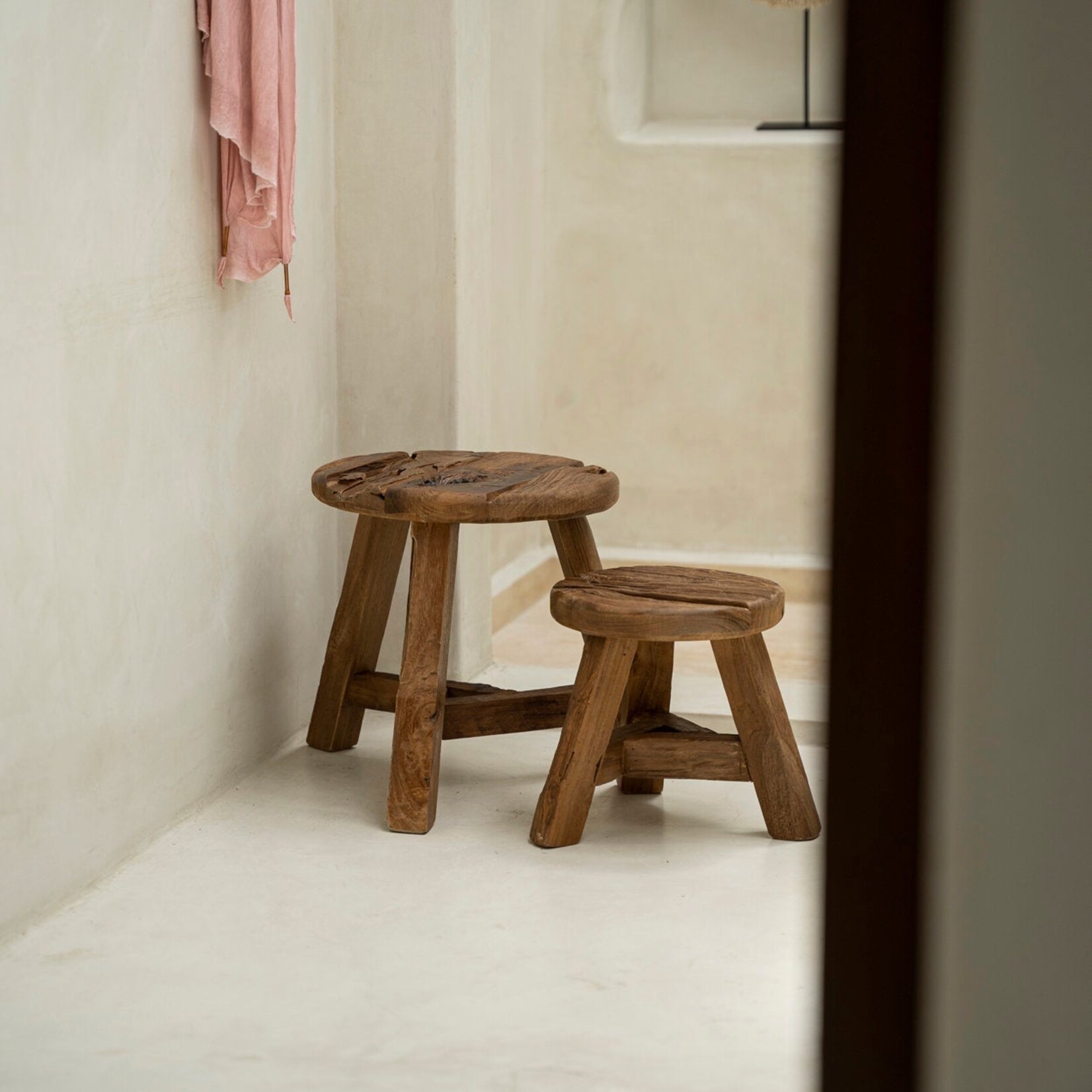 Bazar Bizar Antwerp The Yatai Stool - Natural - M
