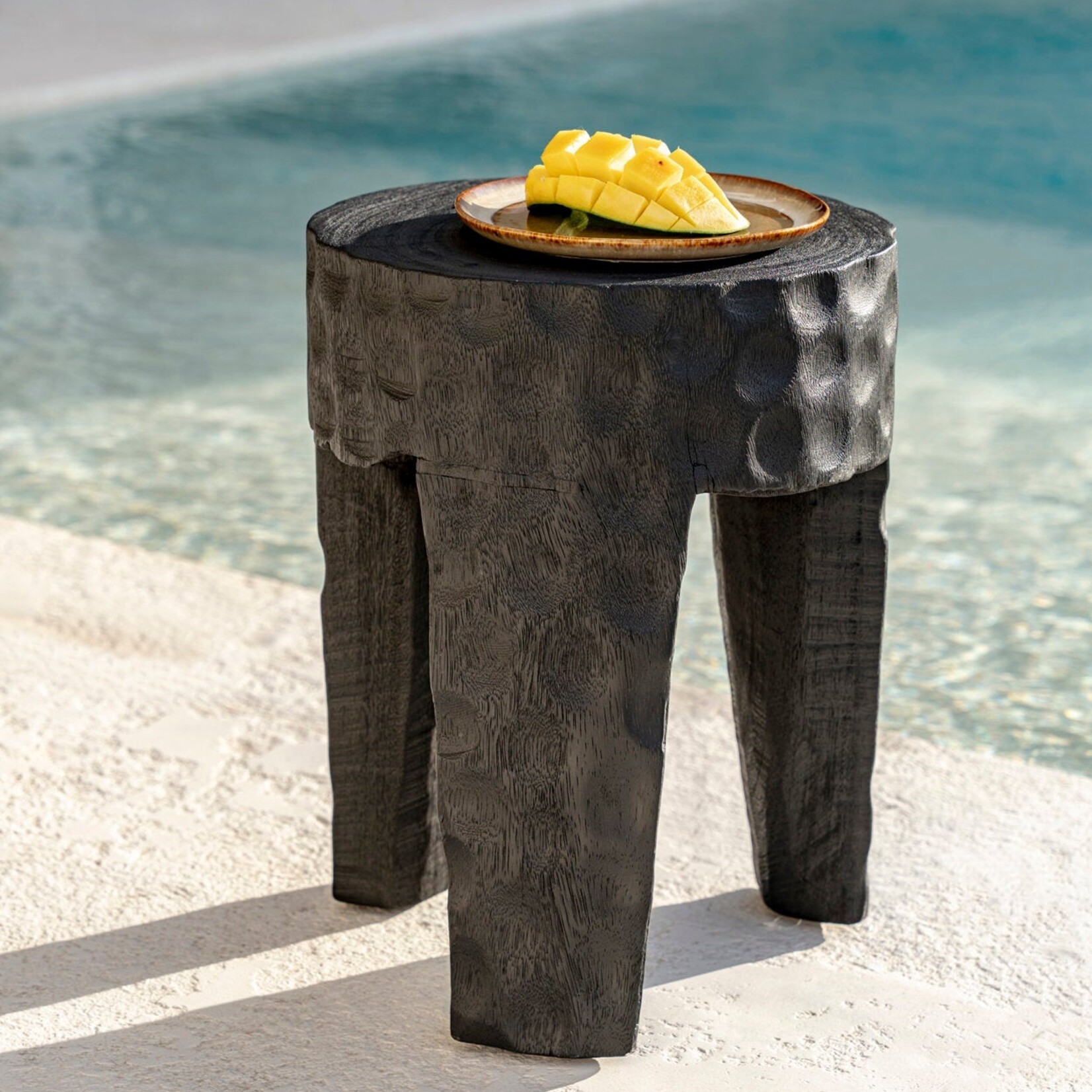 Bazar Bizar Antwerp The Paramo Stool - Black