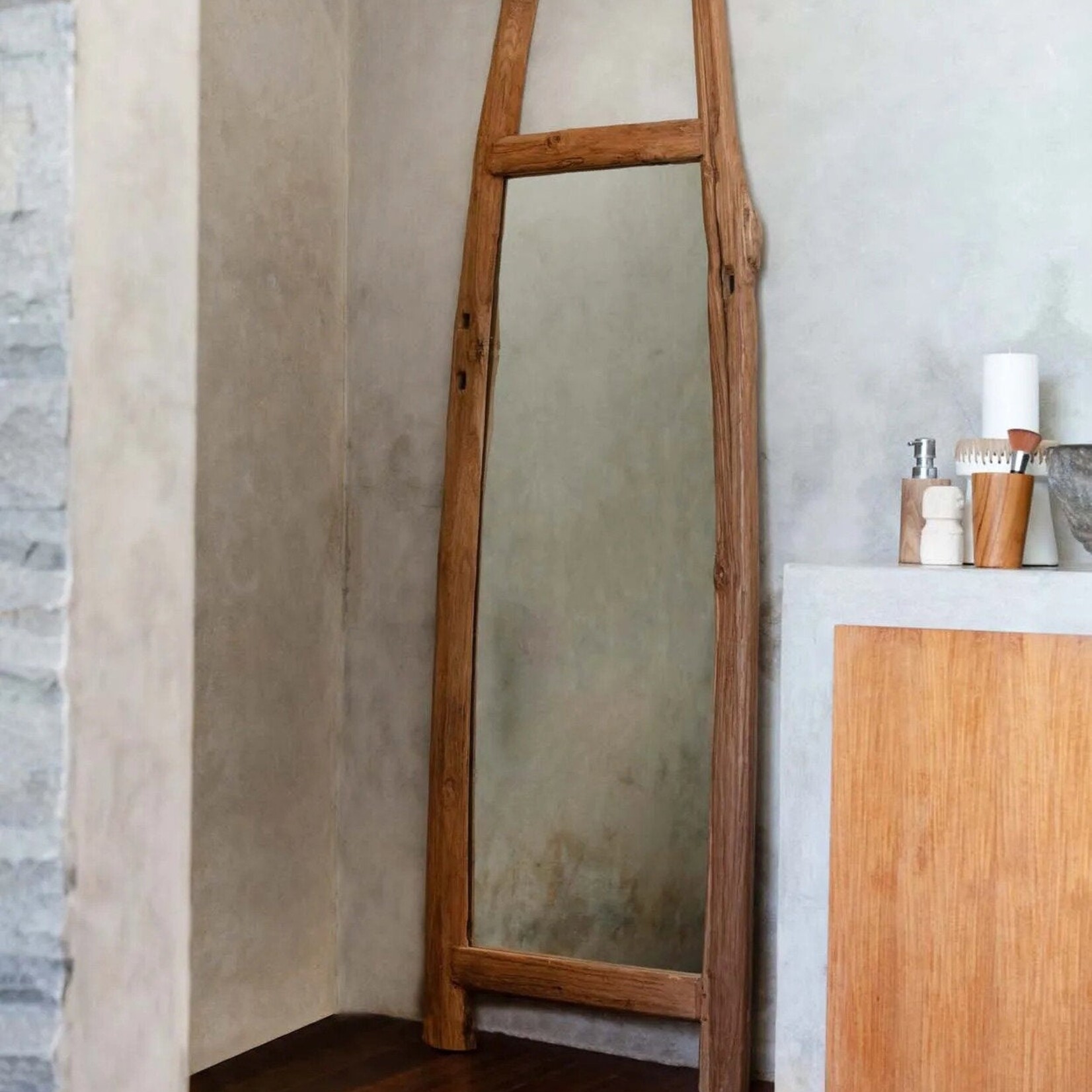 Bazar Bizar Antwerp The Fabulook Dressing Room Mirror - Natural
