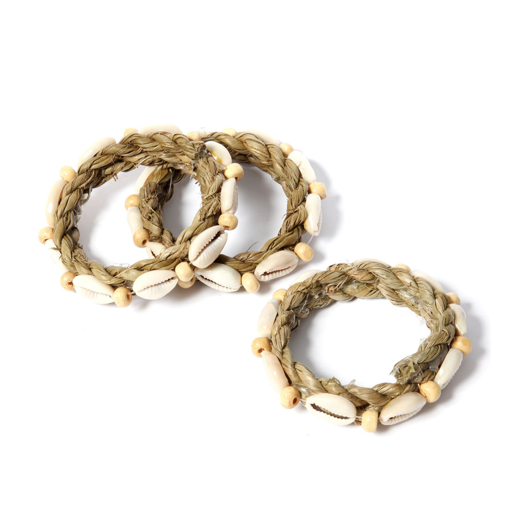 Bazar Bizar Antwerp The Shell Napkin Ring - Set of 4