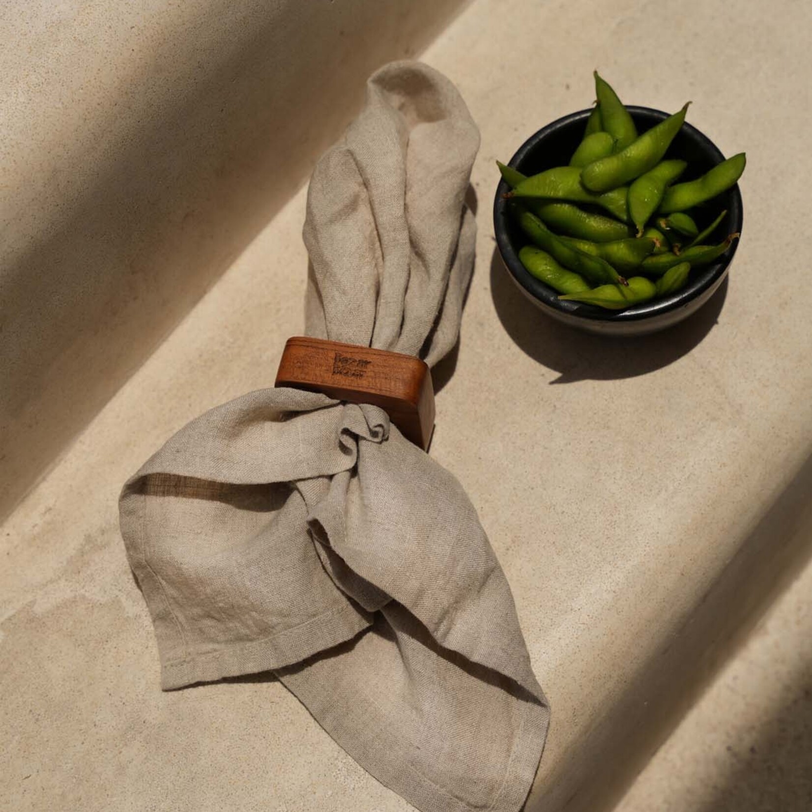 Bazar Bizar Antwerp The Teak Root Napkin Rings