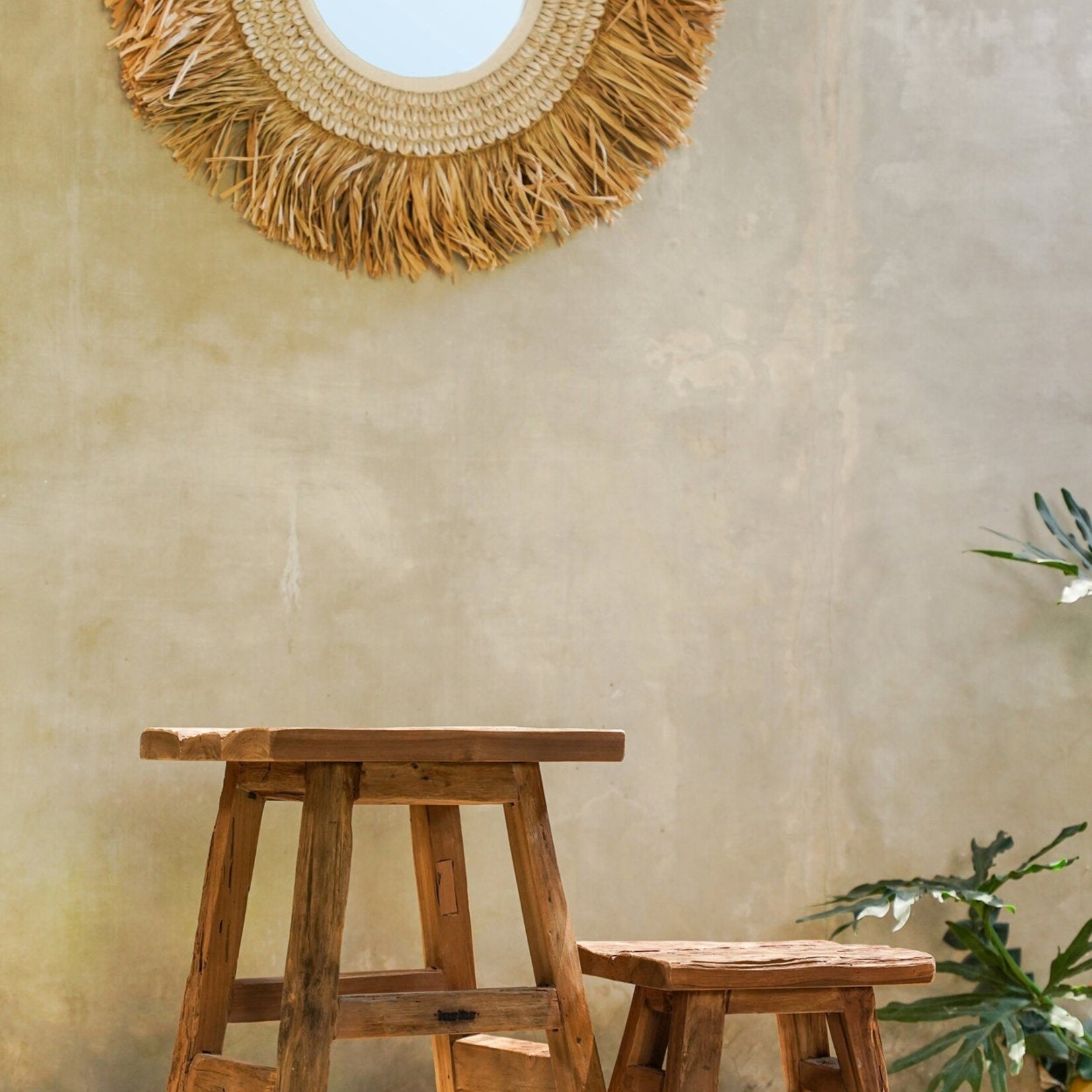 Bazar Bizar Antwerp The Yoke Stool - Natural - S