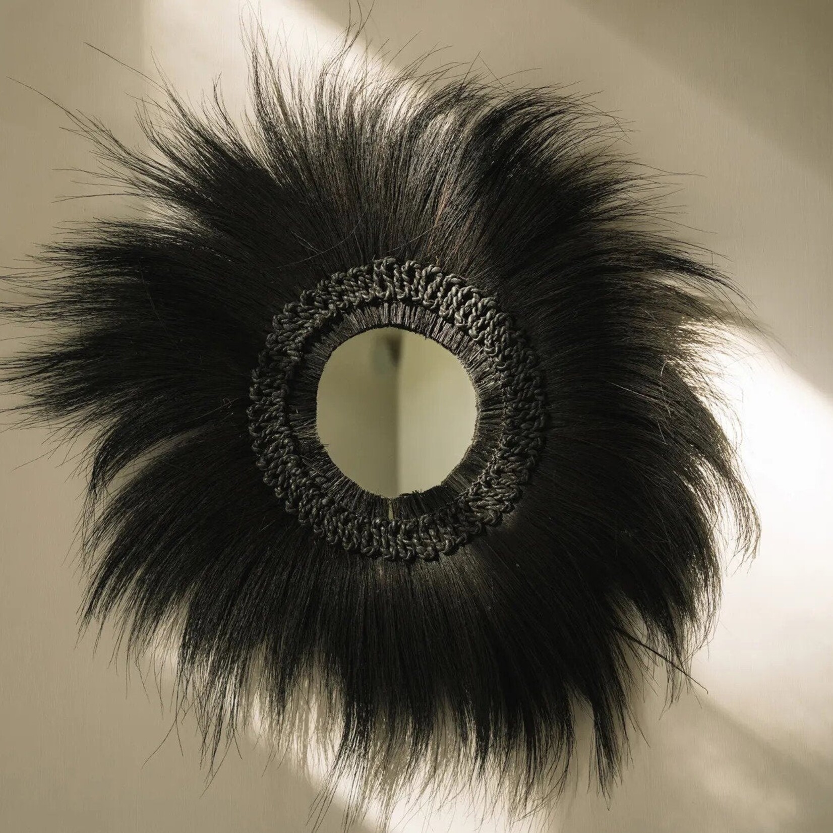 Bazar Bizar Antwerp The Simba Mirror - Black - L