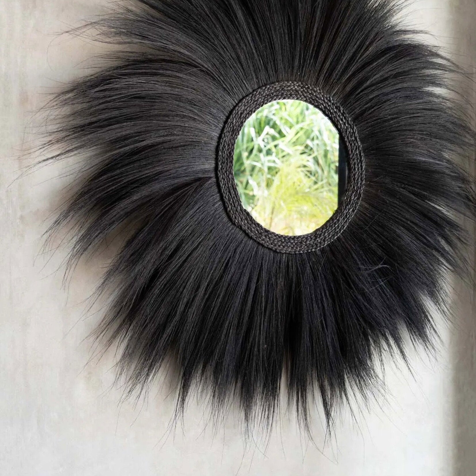 Bazar Bizar Antwerp The Simba Mirror - Black - L