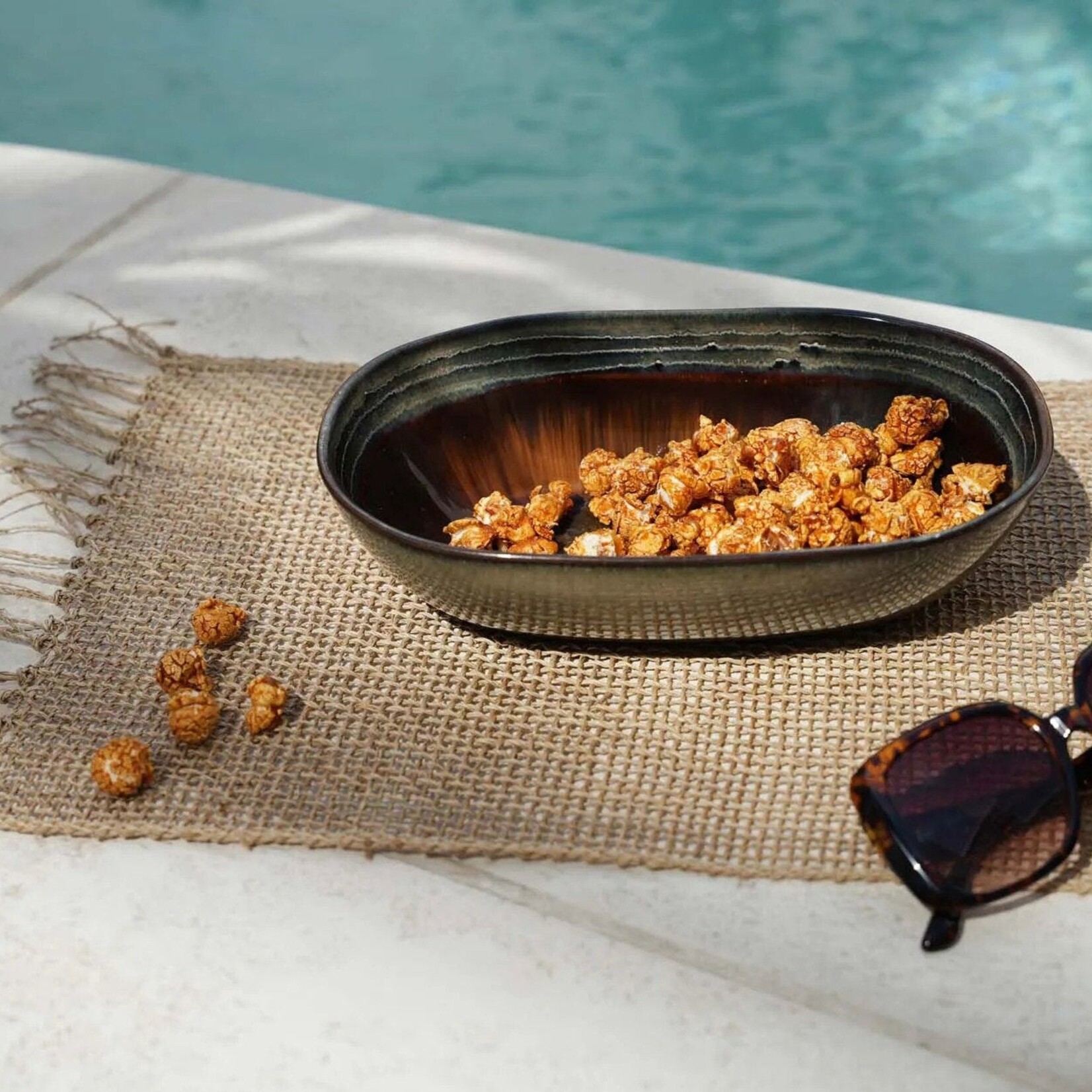 Bazar Bizar Antwerp The Comporta Oval Bowl - L - Set of 4