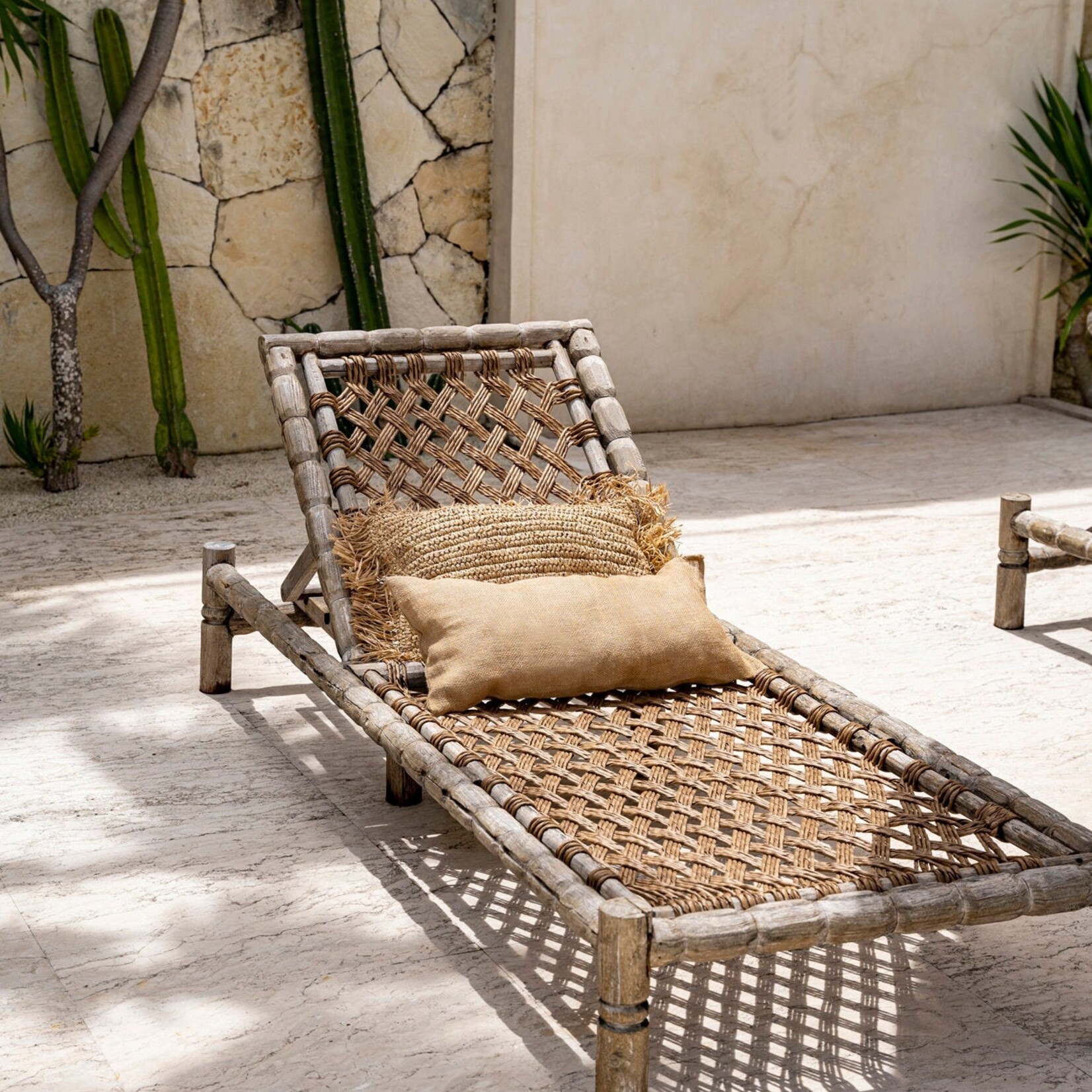 Bazar Bizar The Jute Cushion Cover - Natural - 30x60