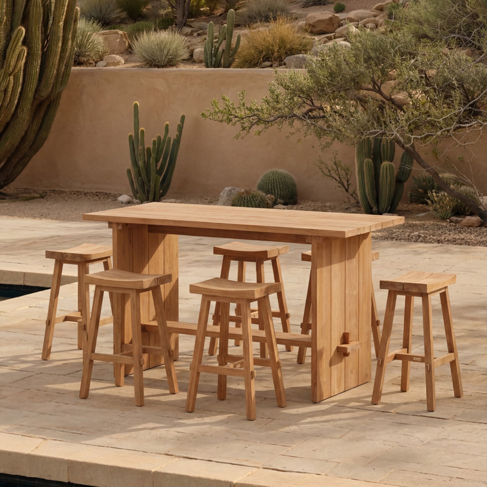 Bazar Bizar The Tabanan Bar Table - Outdoor