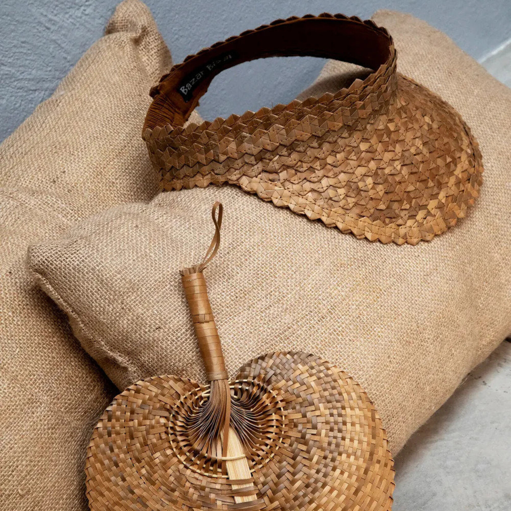 Bazar Bizar The Jute Cushion Cover - Natural - 30x60