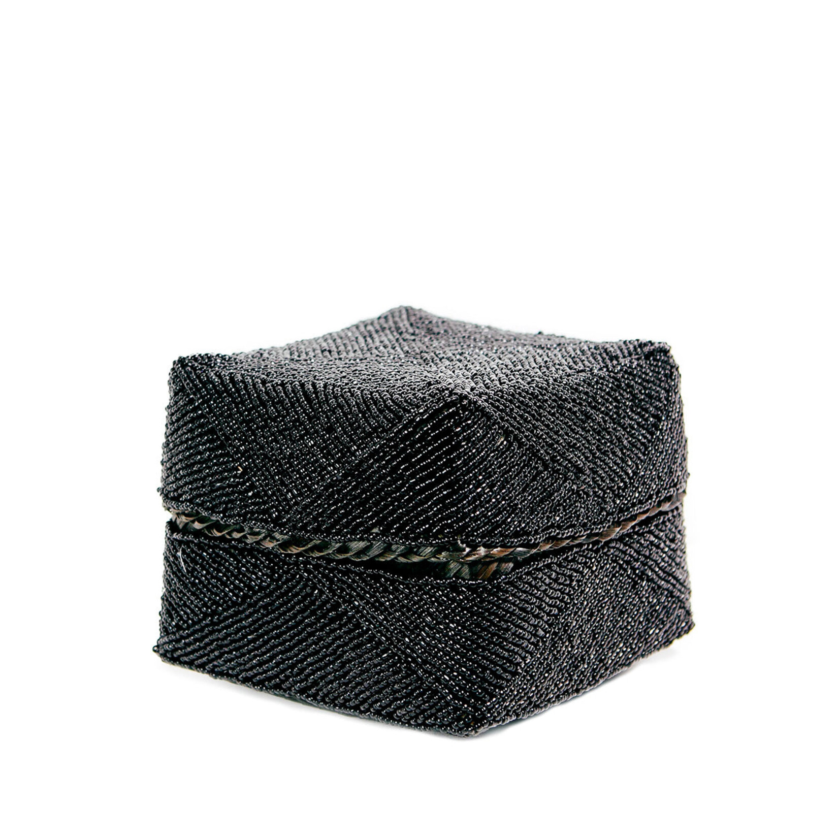 Bazar Bizar Antwerp The Beaded Basket - Black - M