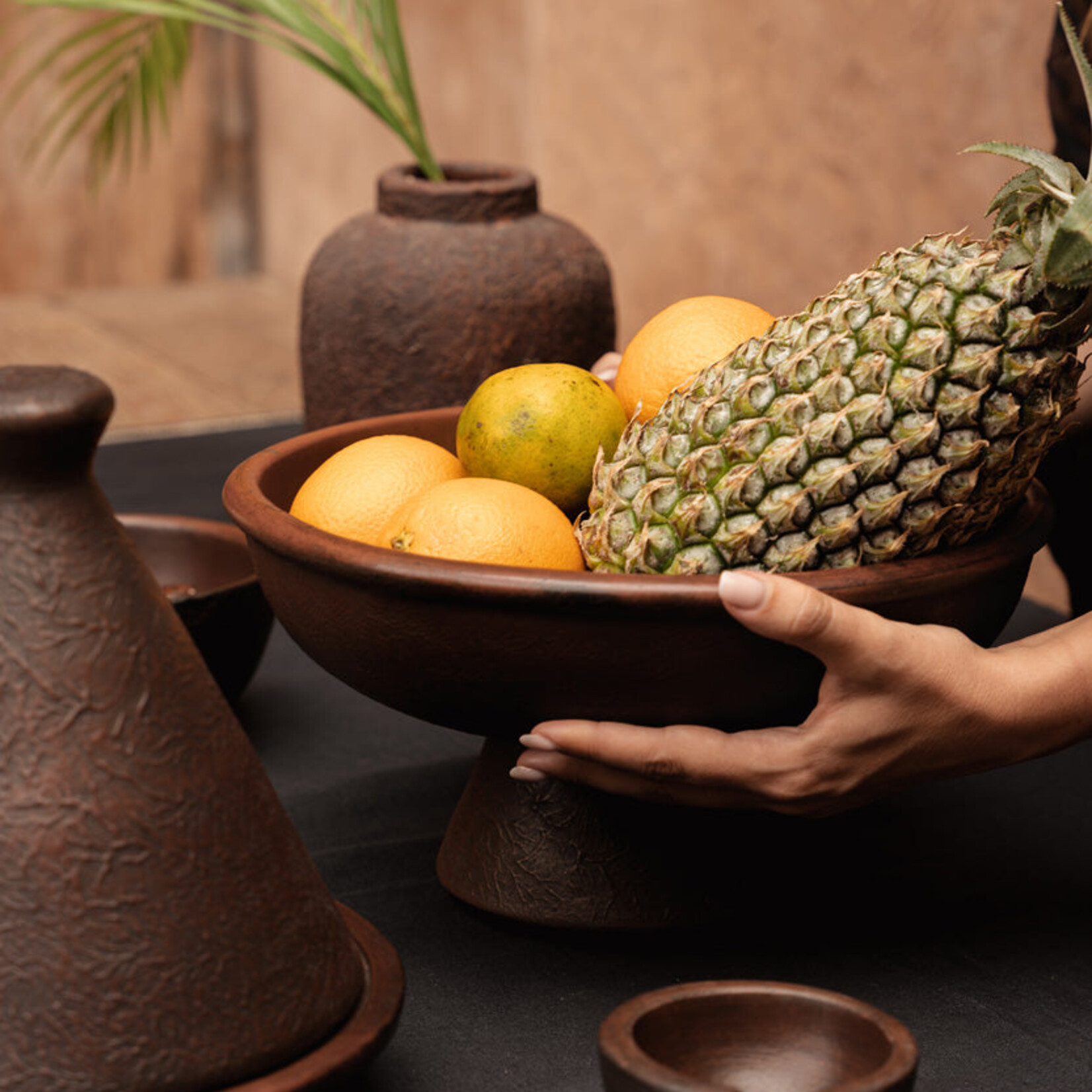 Bazar Bizar Antwerp The Ethnic Cone Tajine - Terracotta