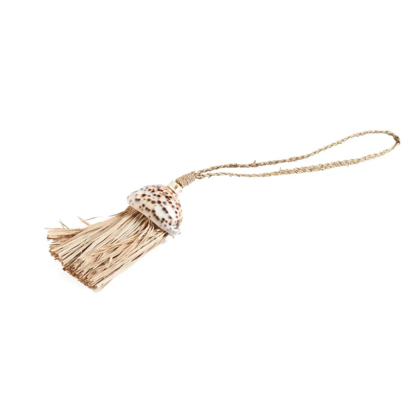Bazar Bizar Antwerp The Raffia Lupina Tassel - Natural