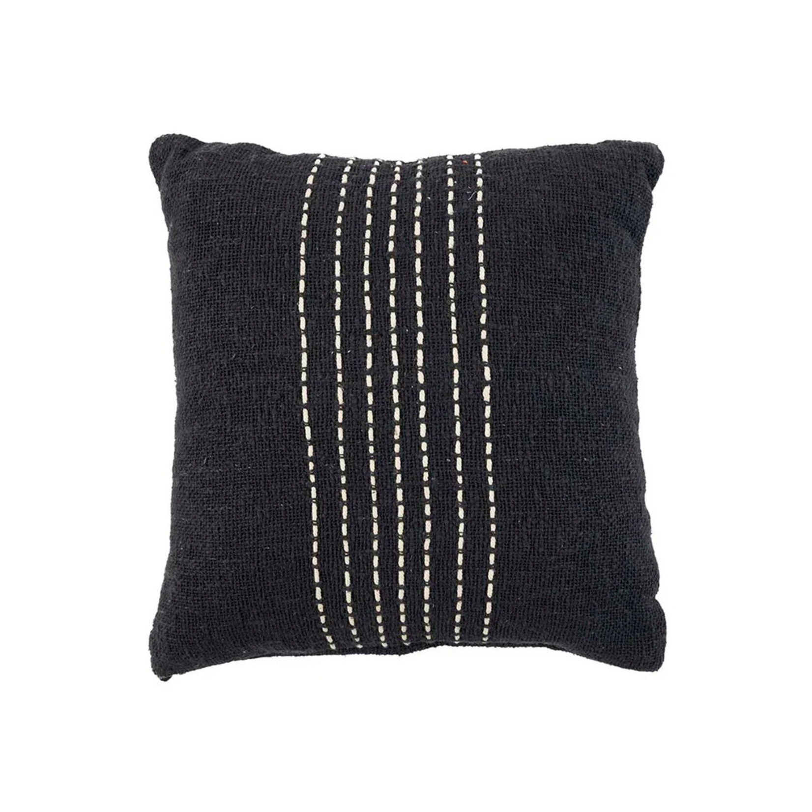 Bazar Bizar Antwerp The Drizle Cushion Cover - Black White