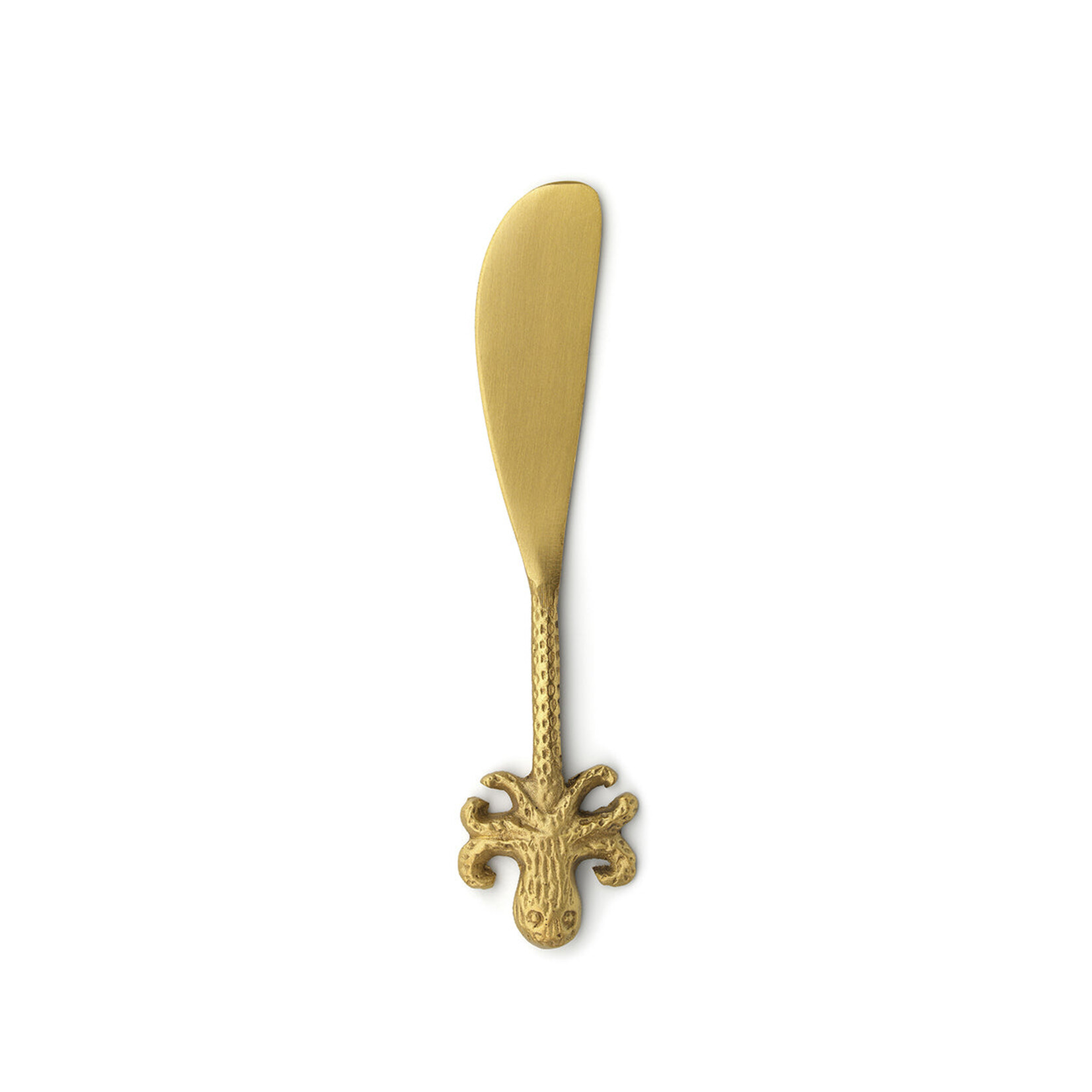 Bazar Bizar Antwerp The Octopus Knife - Gold - S