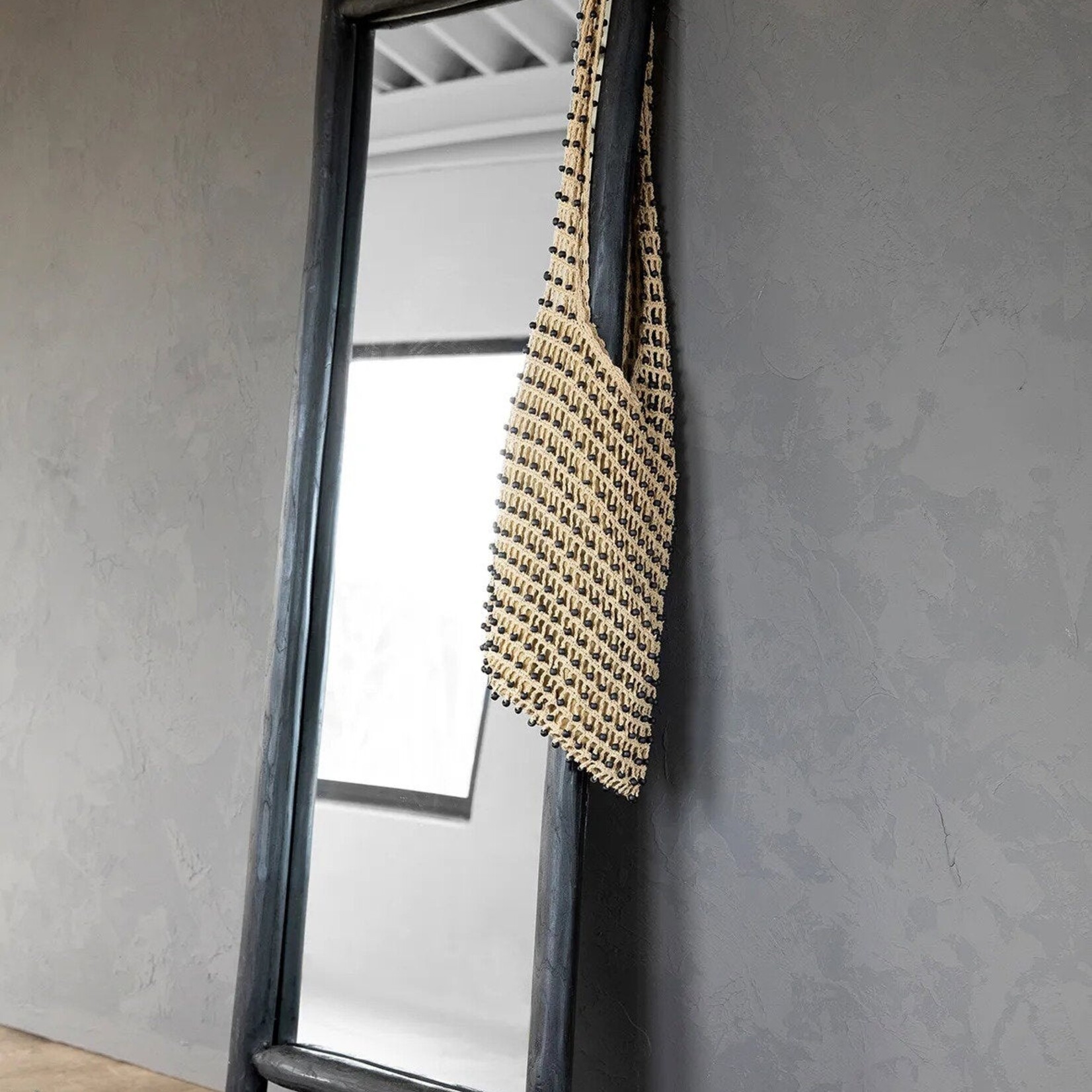Bazar Bizar Antwerp The Island Dressing Room Mirror - Black