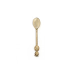 Bazar Bizar Antwerp The Pineapple Tea Spoon - Gold
