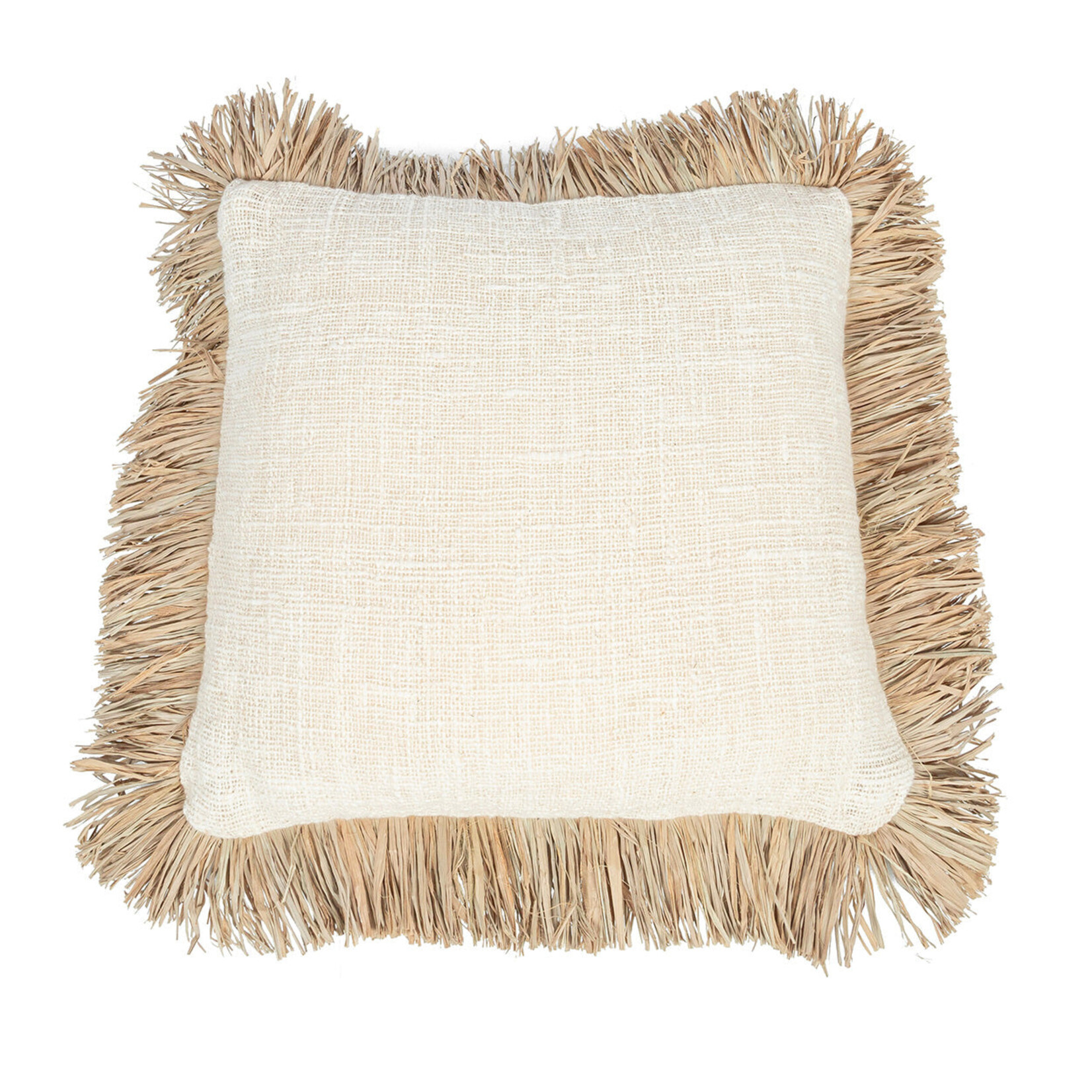 Bazar Bizar Antwerp The Saint Tropez Cushion Cover - Natural White - 60x60