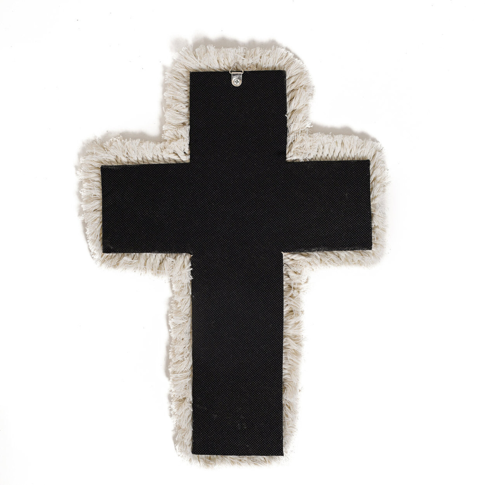 Bazar Bizar Antwerp The Macrame Cross - White