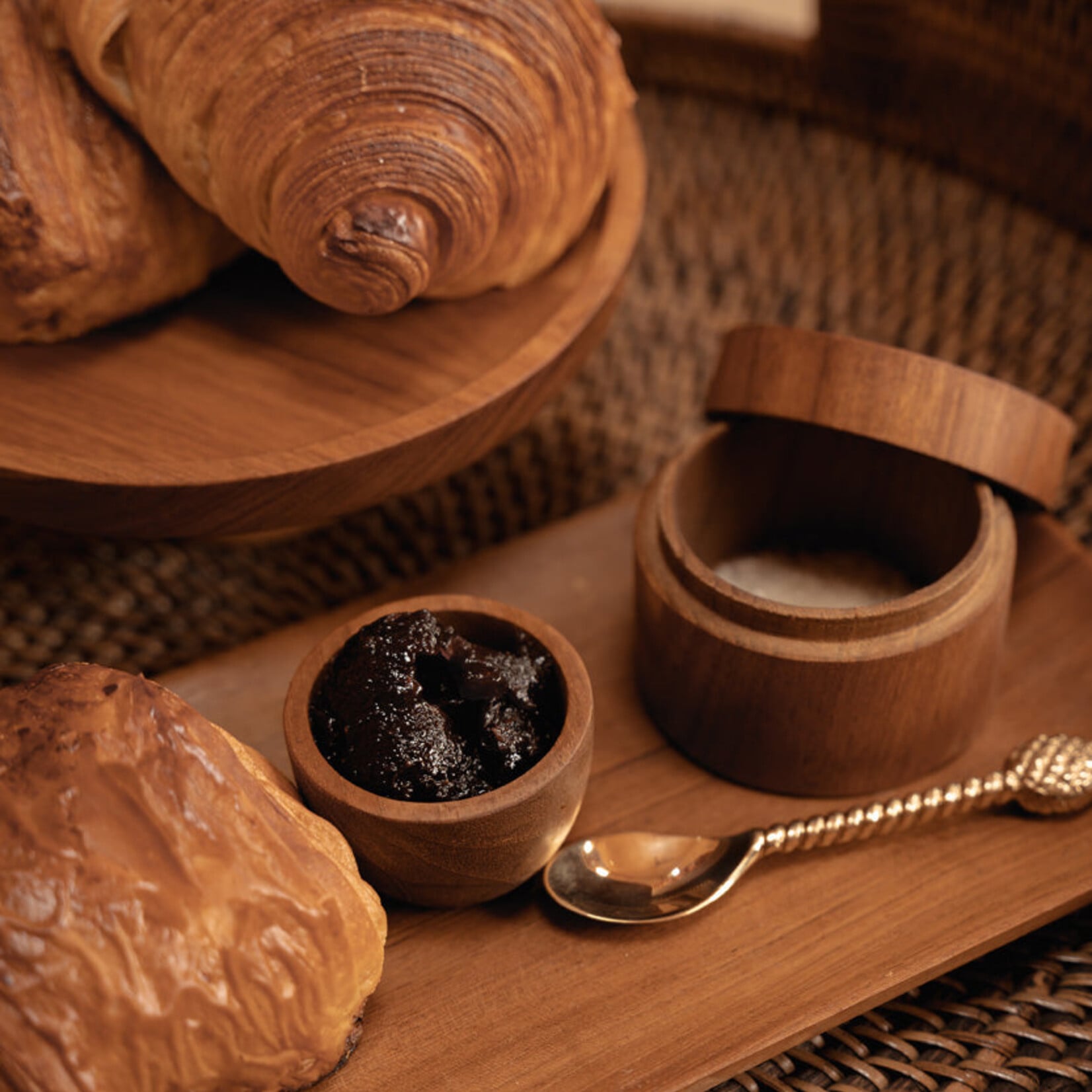 Bazar Bizar Antwerp The Pineapple Tea Spoon - Gold