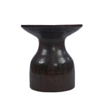Bazar Bizar Antwerp The Hourglass Side Table - Dark Walnut