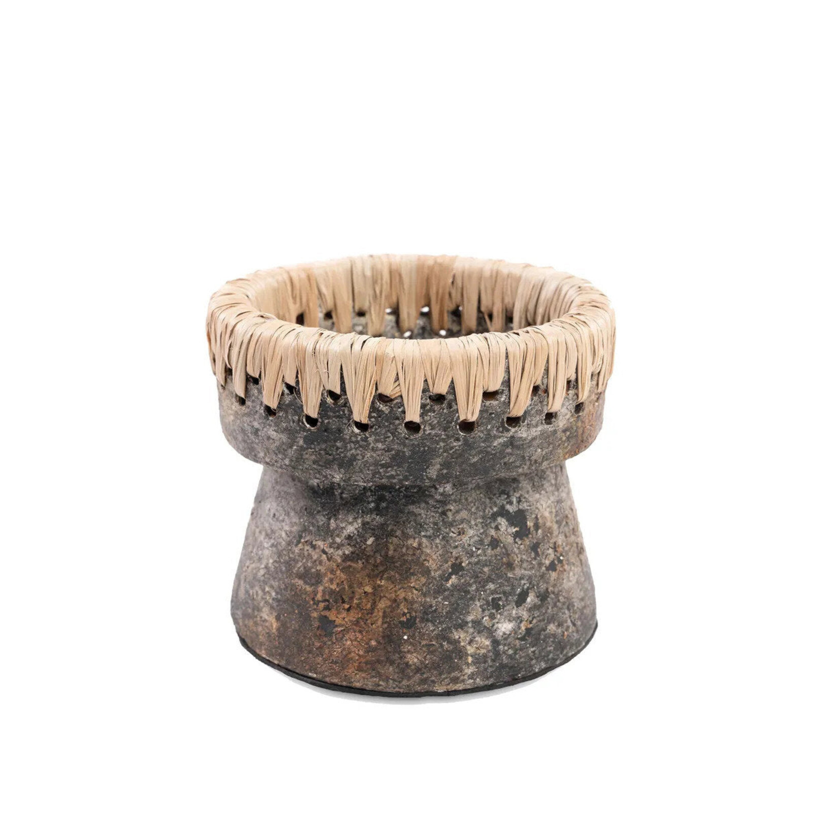 Bazar Bizar The Pretty Candle Holder - Antique Grey - S