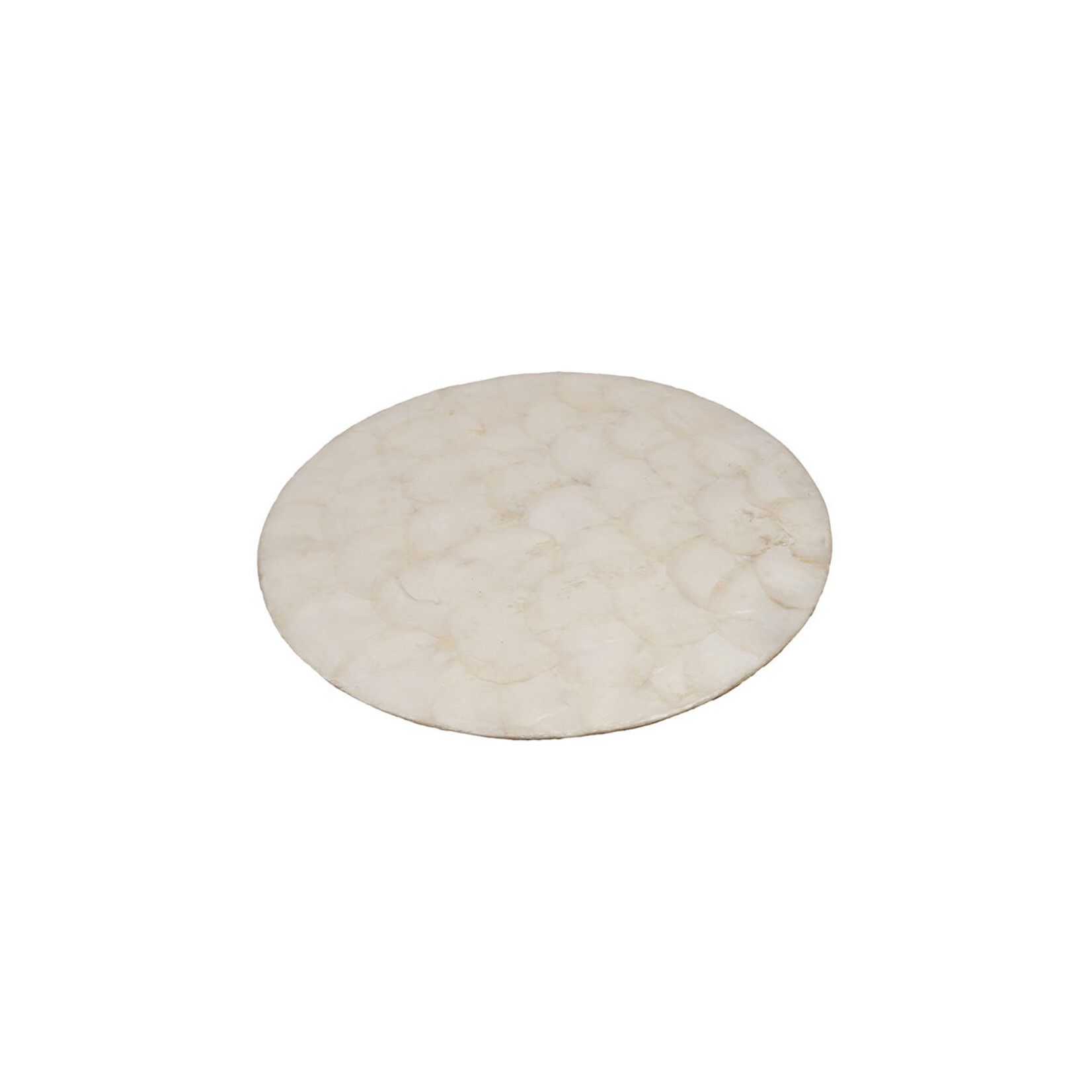 Bazar Bizar Antwerp The Mother of Pearl Coaster - White