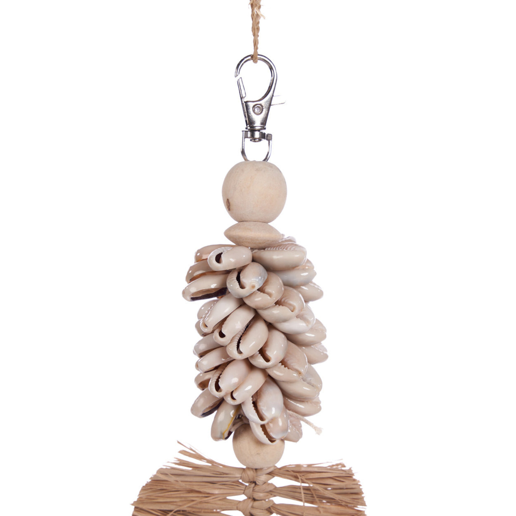 Bazar Bizar Antwerp The Komodo Leaf Keychain - Natural