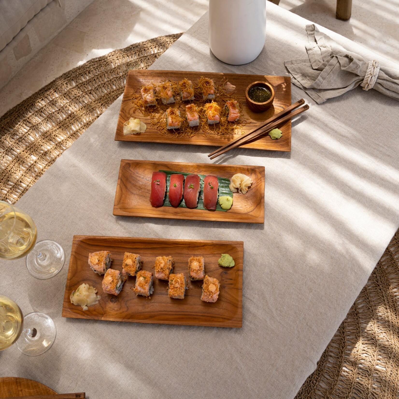 Bazar Bizar Antwerp The Linen Tablecloth - Beige - 180x300