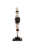 Bazar Bizar Antwerp The Money Shell on Stand - Black White - S
